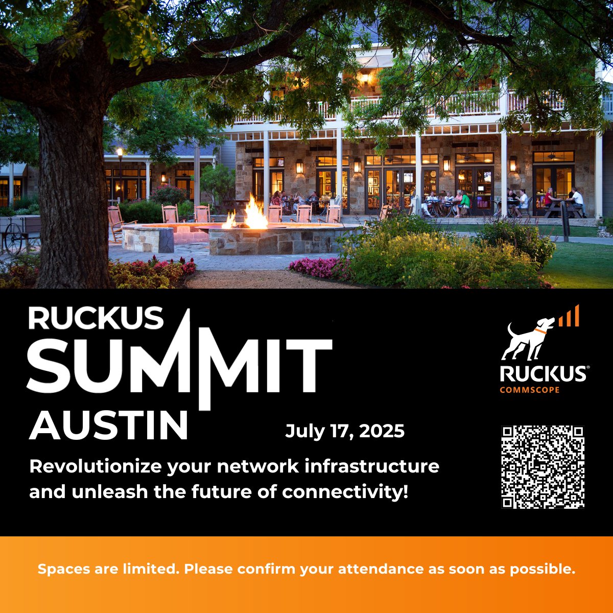 🎉 RUCKUS Summit Austin | July 17
Join us for a one-day event full of bold ideas, breakthrough tech, and powerful networking.
🏁 Plus—win a COTA Driving Experience!
Register, attend, and you’re entered. Winners announced at the summit!
Register now: ruckussummit2025austin.splashthat.com