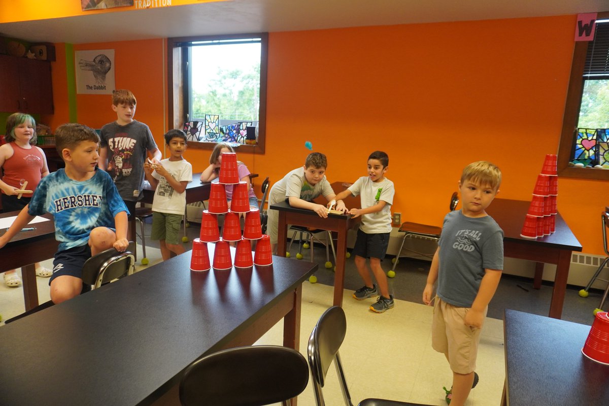 It's Week 3 of the AHN Chill Project™ Summer Program at SFMS where kids are encouraged to thrive in an environment that nurtures their creativity and emotional well-being through sports, art, STEAM and play! This week's theme is Courage Quest and today, @alcosan sent a