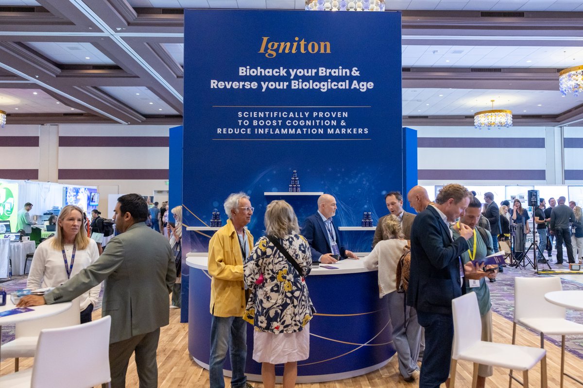 IgnitonOfficial's tweet image. We showed up at the Dave Asprey Biohacking Conference to share something bold and the response blew us away. 🤯 Thank you to everyone who stopped by the Igniton booth. 💙 This is just the beginning. 💪 #IgnitonEnergy #BiohackYourBrain #DaveAspreyConference #QuantumWellness