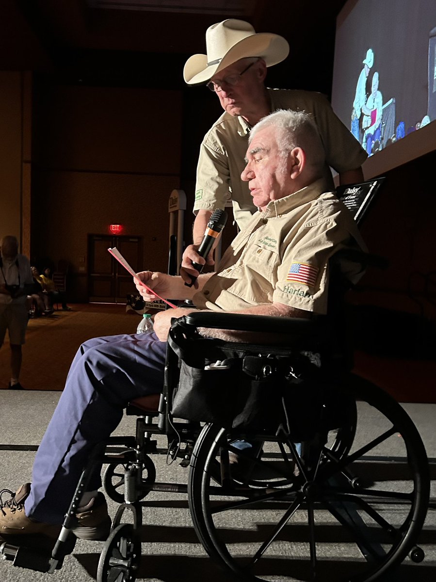 DaisyRifles's tweet image. Last week we had the privilege to honor this man for his lifetime devotion to kids and the shooting sports. His BB teams won back-to-back National Championships in 2009 and 2010 (2010 was an all-girls team). Thank you Daisy Hall of Fame inductee Harlan Hilleson.
