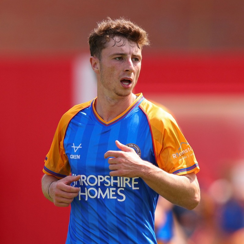 shrewsburytown's tweet photo. Callum Stewart netted the only goal of the game as Michael Appleton's side began pre-season with a 1-0 win over Stoke City at their Clayton Wood training complex this afternoon 🗞️