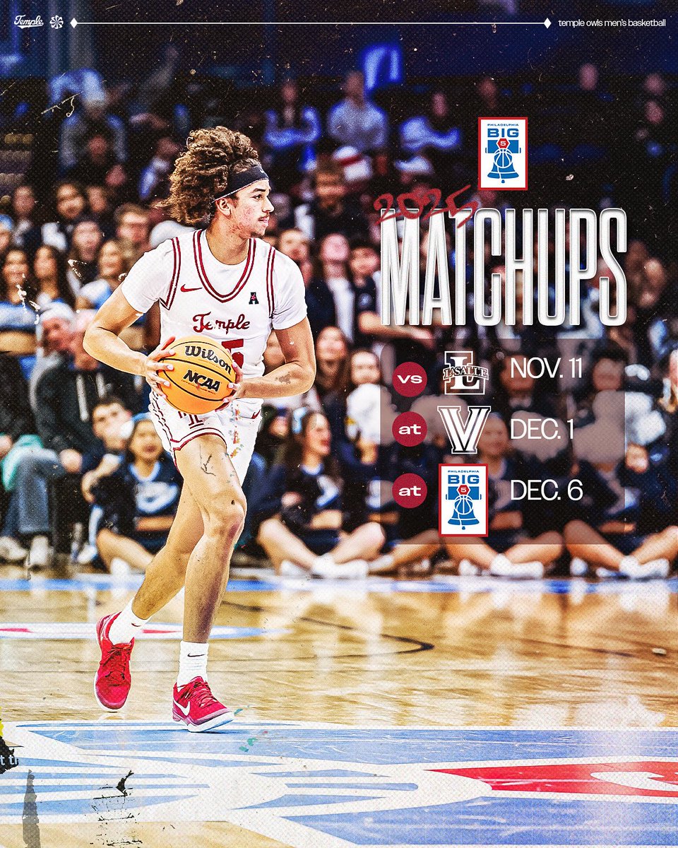𝗕𝗜𝗚 𝟱 𝗜𝗦 𝗣𝗛𝗜𝗟𝗟𝗬 

One of the best traditions in college hoops continues in 2025-26.

@big5hoops | #Team130