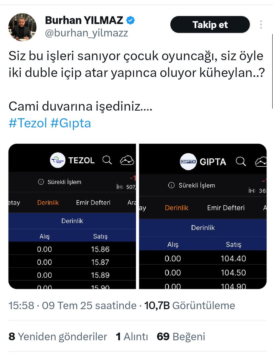 panoptis_16's tweet photo. Burhan senin hissen yorum yaptığın yerden 4 taban yedi , tekrar olumlu yorum yaptın ordan da 4 taban yedi  , sen kimsin millete posta koyuyorsun aq 😁 #derhl #tezol https://t.co/Xa3U28iCSS