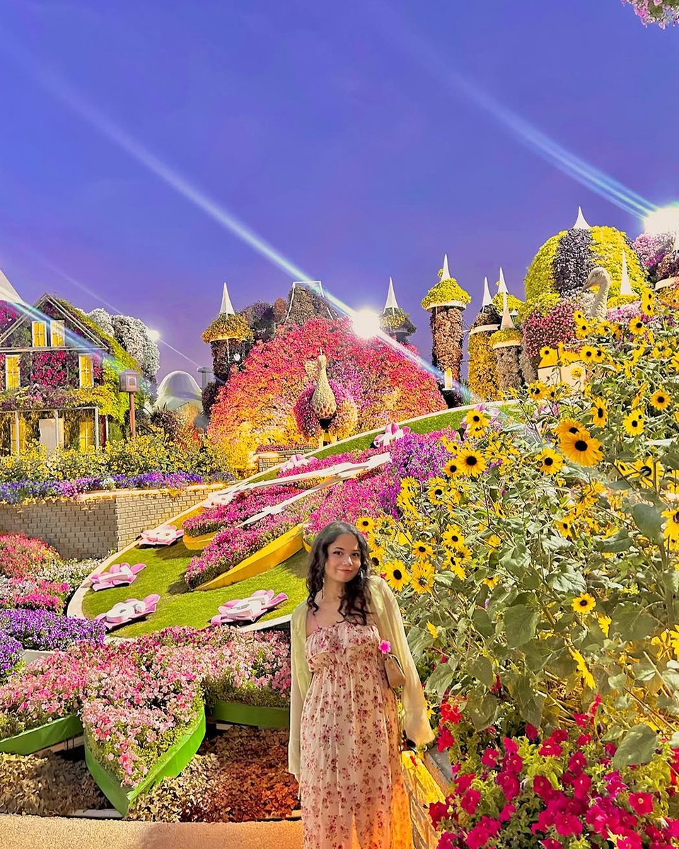 Dubai Miracle Garden tweet media