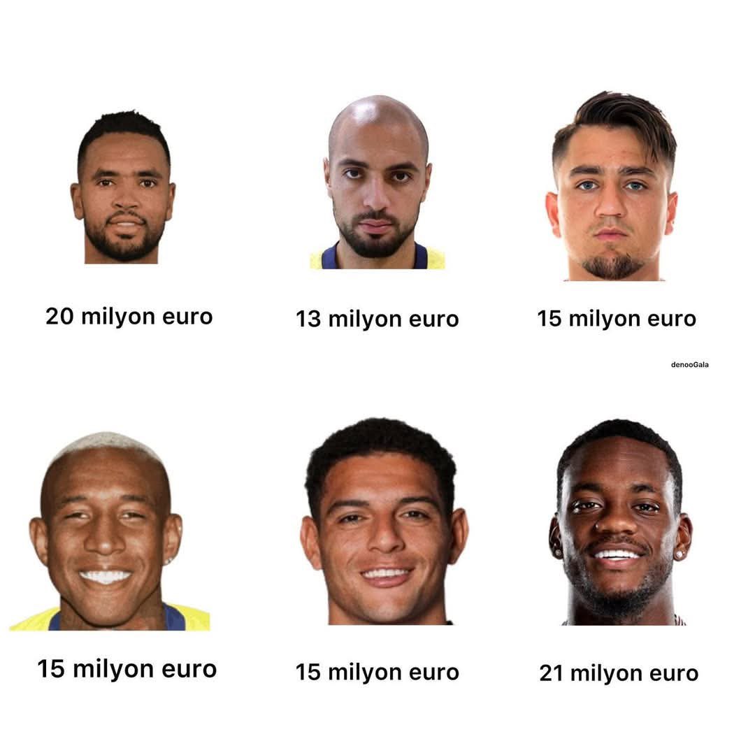 Boşa çöpe atılan 99 milyon Euro muhasebeci arkadaşlar bunun hesabını yapabilir misiniz 😂😂

Galatasaray başarıya para yatırıyor kuş beyinliler çöpe yatırıyor aramızdaki fark😜

#ŞampiyonGalatasaray
⭐️⭐️⭐️⭐️⭐️