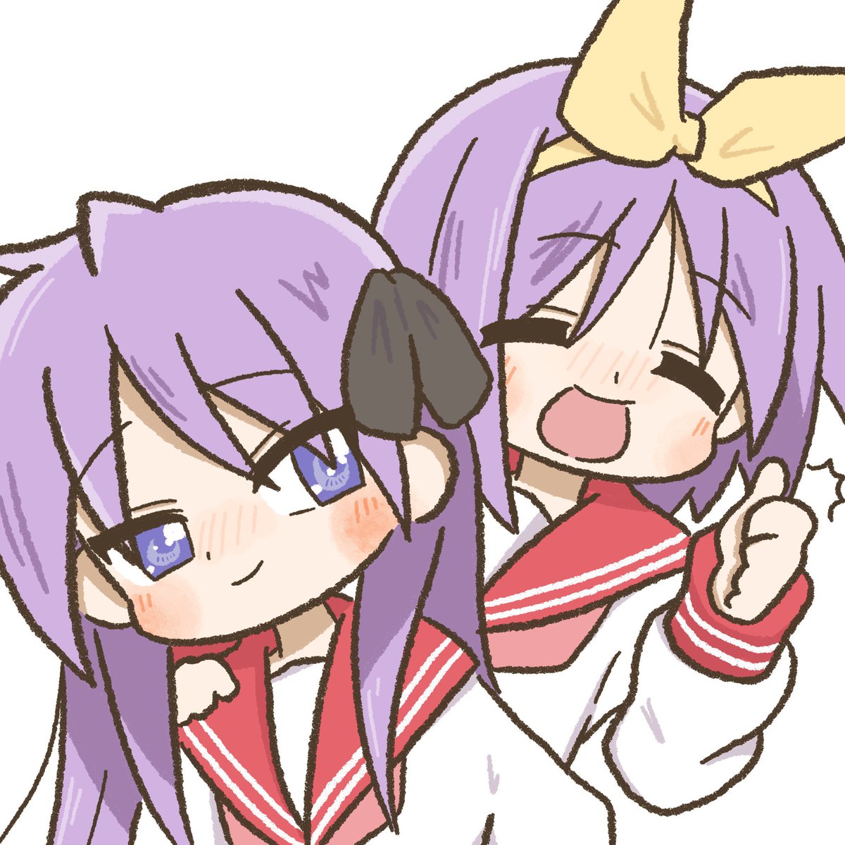 ryuinosu_'s tweet image. #独学でここまで成長したから一緒に頑張ろう 

#らきすた #luckystar

まだ1年だけど

←2024　2025→