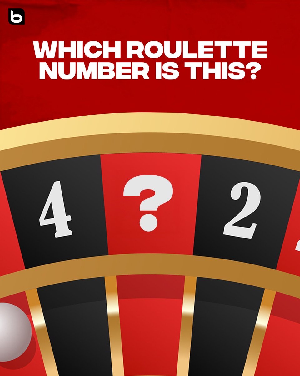 What comes between 4 and 2 on the roulette wheel? 🤔

Drop your guess below! ⤵️