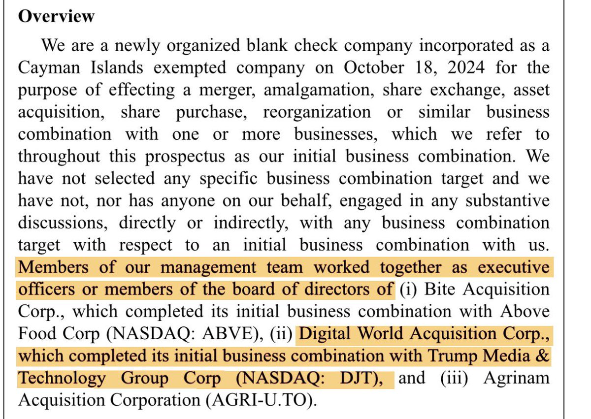 Spac__Trader's tweet photo. $GTERU New IPO: $10.00 trust, 3/4 warrant, and 1 R (1/10 sh) unit. I like it just from an ARB standpoint at current levels considering recent split R and W prices. As a bonus, they also have two directors that were part of the $DWAC team, and one is also a director on $RTAC. https://t.co/UYg9gEC7QG