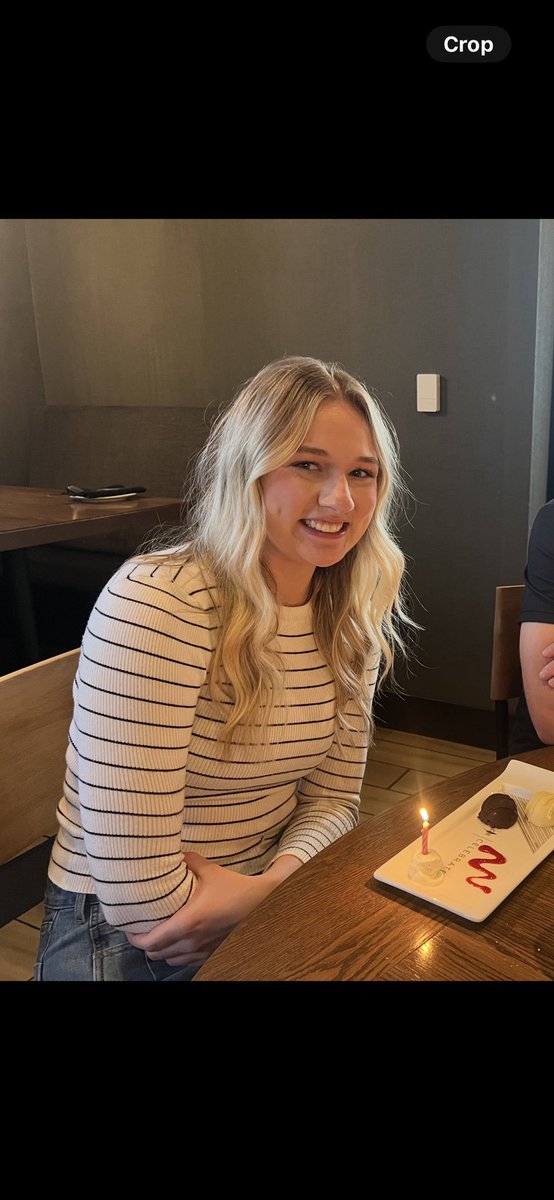 Happy 23rd birthday to this girl!! You are such a beautiful person and mom and I are proud of you. Happy Birthday!