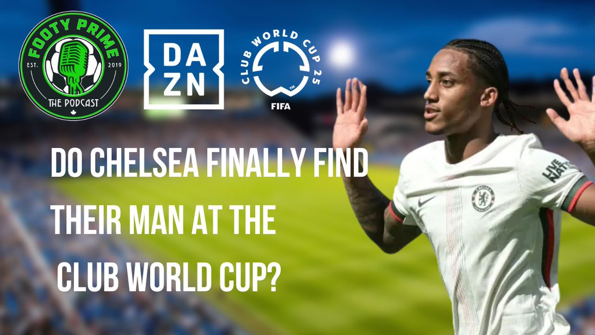 Lots going on in the Summer!  But it's Now the time to pay attention!

#ChelseaFC Final-Bound! #FIFAClubWorldCup 

#PSGRMA today at 3PM ET on DAZN.com. Stream Free.

GET IN!

🖥️youtu.be/1W-OtR-uvkI
🎧podcasts.apple.com/ca/podcast/foo…
