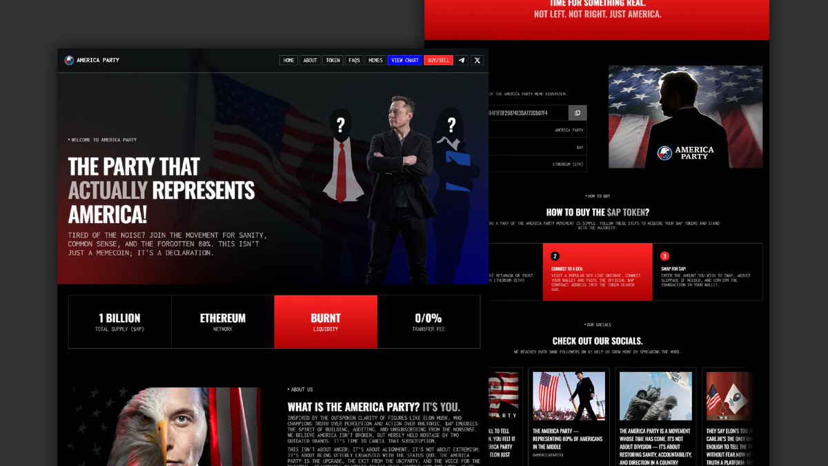 rskydesigns's tweet photo. Stepping into the #politify arena! Usually I steer clear of the political drama, too many emotions on both sides lol. But what do you think fam? Did I cook with this one? π #americaparty #memecoin #web3design https://t.co/qG5IDAhrSK