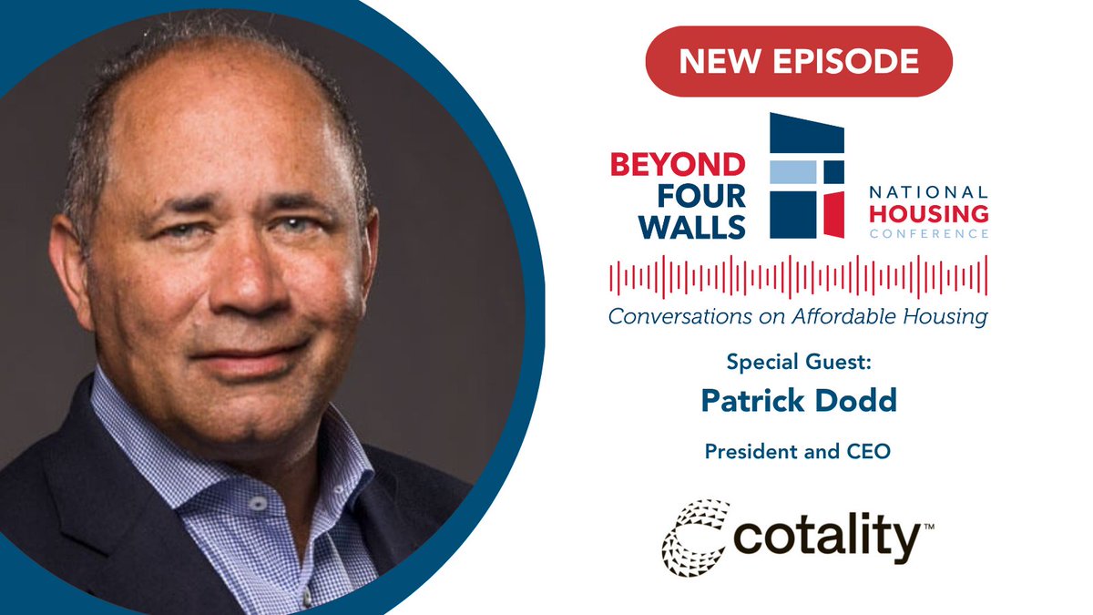 NHC’s David Dworkin talks with Patrick Dodd, CEO of Cotality (formerly CoreLogic), about AI, rising rates, insurance costs &amp; how data is reshaping the housing market—especially for future homeowners. 

nhc.org/data-and-ais-r…