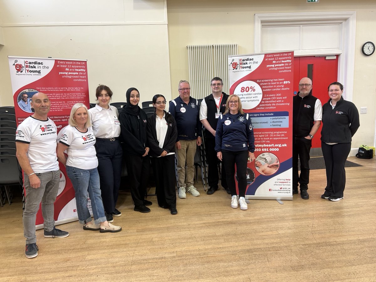 CRY (@cry_uk) on Twitter photo 194 people were screened on 14th and 15th June 2025 at Kirkcudbright Academy (<a href="/KirkcudbrightA/">Kirkcudbright Acad</a>). This screening was in memory of David Hill. Thank you to all involved. #testmyheart. 194 people were screened on 14th and 15th June 2025 at Kirkcudbright Academy (<a href="/KirkcudbrightA/">Kirkcudbright Acad</a>). This screening was in memory of David Hill. Thank you to all involved. #testmyheart.