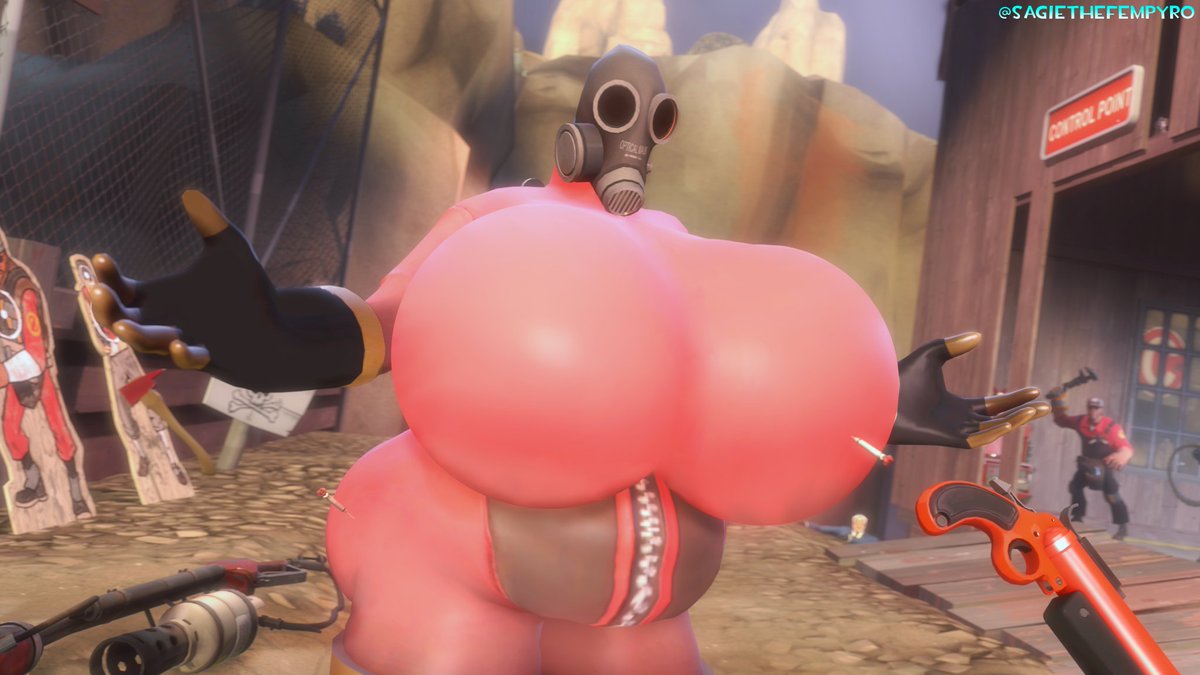 Repost Wednesday #aronistjuly 

Huge pyro Balloon boobies 

#femmepyro #fempyro #femalepyro #fem_pyro #rule34 #nsfw #nsfw3dart #teamfortressporn