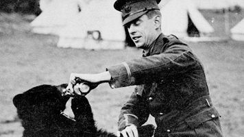 Winnipeg-the-Pooh?

It's probably best that Milne went with Winnie!

Find out more about the Canadian regimental mascot that inspired Pooh bear in our next talk with best-selling author Ross King - this Saturday, 12 July at 2pm.

Book now: buff.ly/uNXrgI2