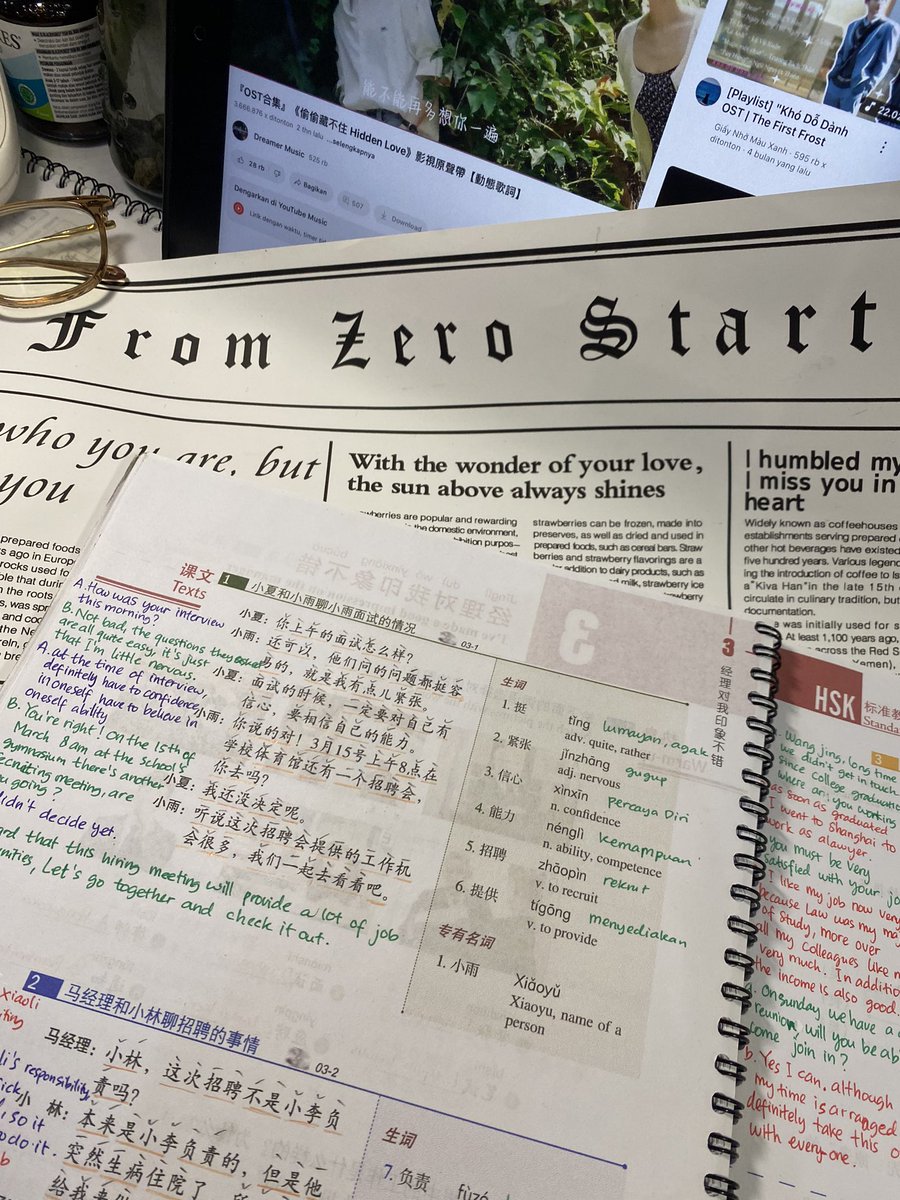 Sudahi malas2an dan galau mari kembali ke tujuan utama🥲🙌🏻 semoga kembali konsisten belajar🏃‍♀️
#studytwt #langtwt #mandarin 🇨🇳