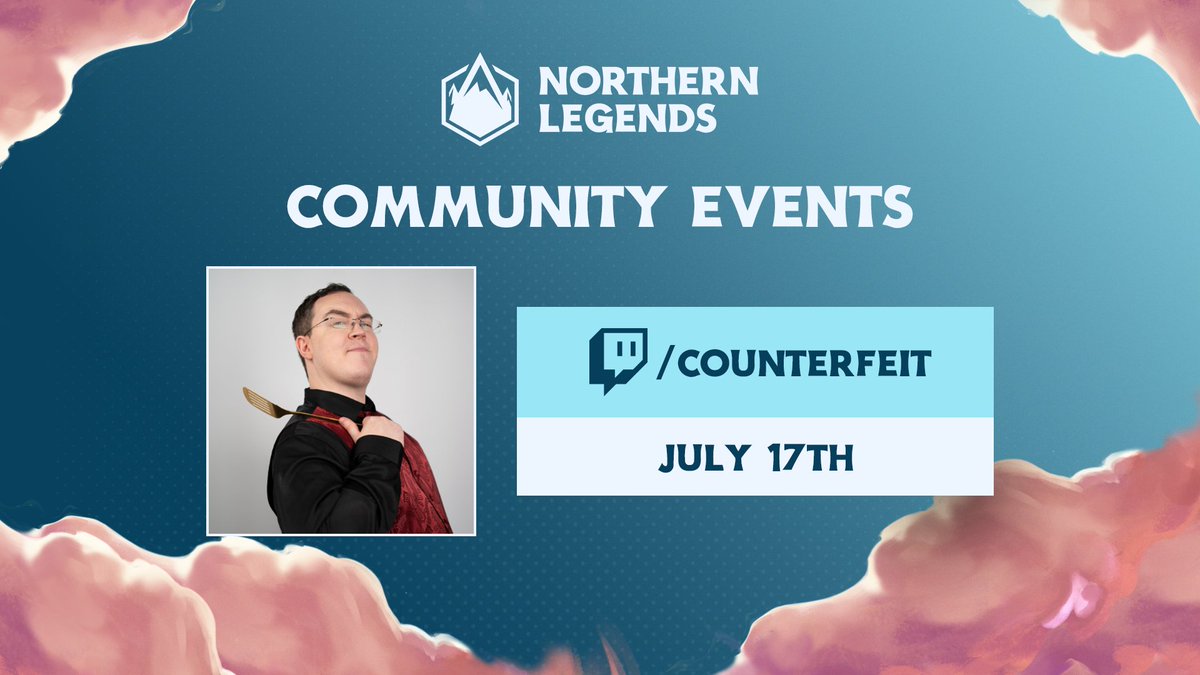 TFT Northern Legends (@tftesportsne) on Twitter photo 👋 <a href="/CounterfeitCast/">Peter Hartnell</a> is bringing Northern Legends more Double Up!
😍 Everyone's favourite Counterfeit is back with us on Thursday 17th for another night of Double Up fun!
👉 Signup as a duo or an individual here: northernlegends.challonge.com/NLCounterfeit14 👋 <a href="/CounterfeitCast/">Peter Hartnell</a> is bringing Northern Legends more Double Up!
😍 Everyone's favourite Counterfeit is back with us on Thursday 17th for another night of Double Up fun!
👉 Signup as a duo or an individual here: northernlegends.challonge.com/NLCounterfeit14