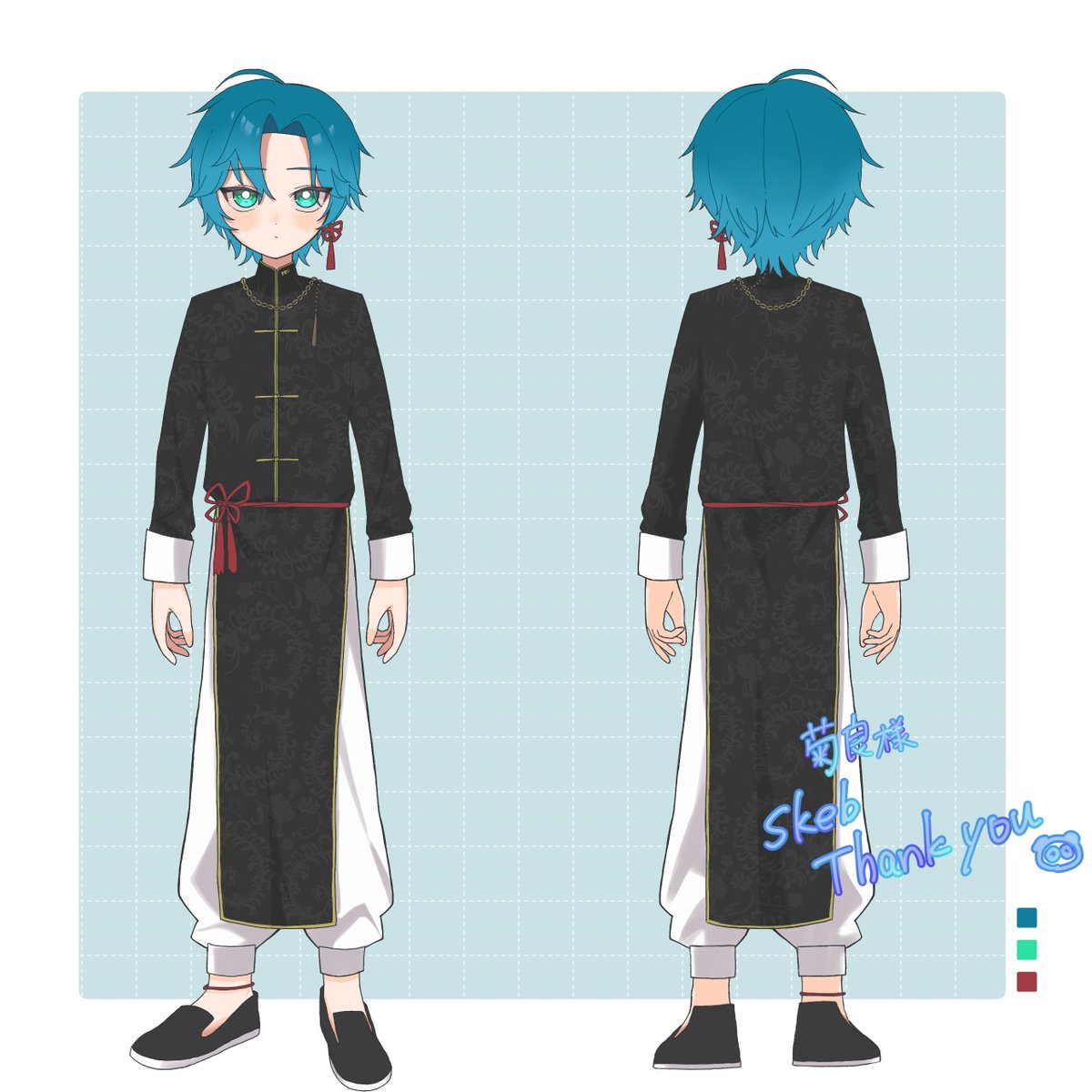 pynpyn_dx's tweet image. 立ち絵の依頼でした！ありがとうございました！
#skeb
