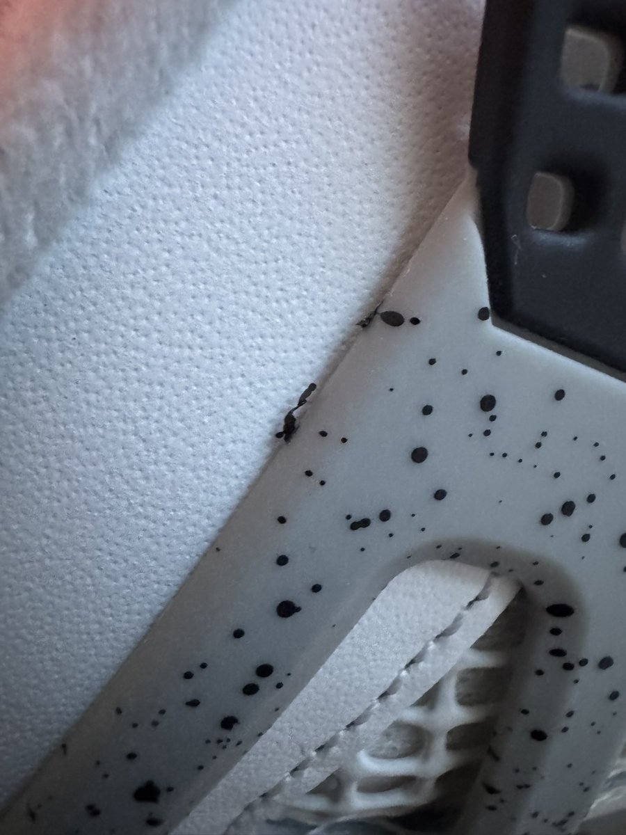 Heiz_Fresh's tweet photo. @Nike @Jumpman23 @SneakerNews @nicekicks @Complex @kicksonfire fresh out of the box. And they claim this is normal wear and tear. Nike you have to do better. https://t.co/8uqZ2wga3R