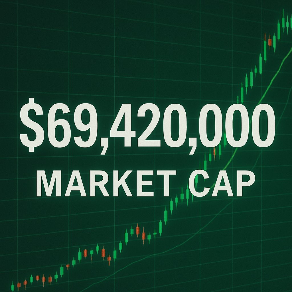 kinglegit2l2l's tweet photo. Weβre not stopping. Not at $1M. Not at $10M.
Weβre locked in until we hit $69,420,000 market cap.
Degens unite. ππΈ #HornyCoin #69420 #CryptoRampage
CA:
GJU3bXxNkNtYxgjkoFhAdq7VrXJAB2GW4Cpt6kLcbonk https://t.co/tuGKHZHWbr