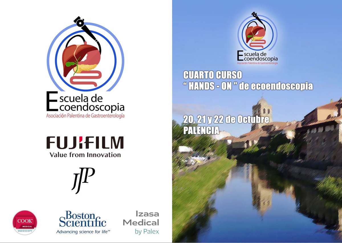 Os presentamos la fecha de la quinta edición del Curso "Hands-On" de Ecoendoscopia con el aval de la SEED. Podeis hacer la inscripción a través de nuestra página web apgonline.es o a través de la página wseed.org/index.php/curs…. 

APÚNTATE YA. Solo 4 plazas.
