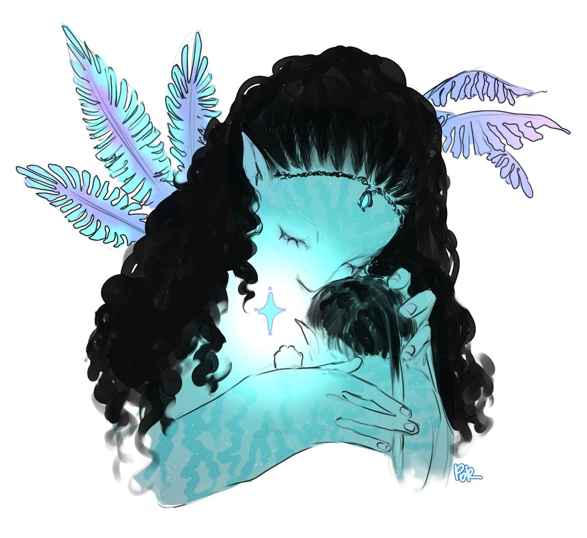 and this too... from my ao3 ^^; ("Tsireya's little brother")
#strawpage