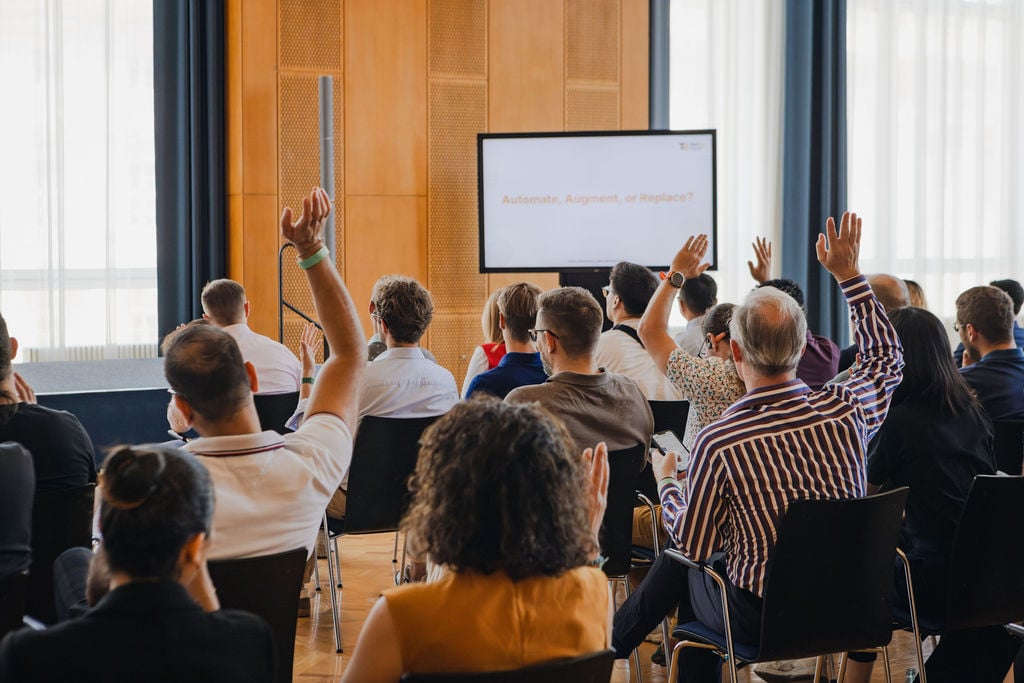 DmitryKD's tweet image. 🎤 Honored to speak at the ESMT Berlin Alumni event 2 weeks ago on a topic that’s shaping the future — the evolution of AI and the workforce.

Is AI taking or creating Jobs?🤔 Share in comments.

#FutureOfWork #ESMTAlumni #WorkforceTransformation #Leadership