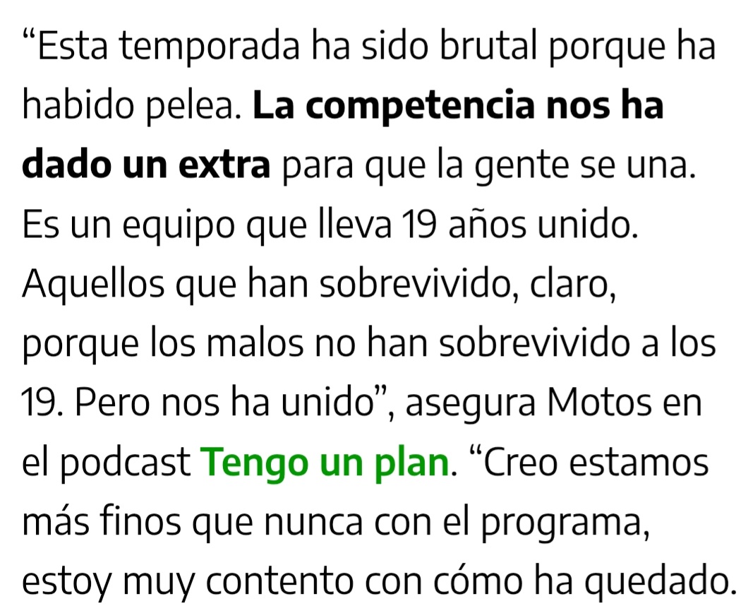 weezermij's tweet photo. Impresionante discursito de gymbro con El Arte de la Guerra en la mesilla que suelta Pablo Motos hablando de su rivalidad con #LaRevuelta. 
"Los malos" de su equipo no han sobrevivido. Igual no eran malos, igual simplemente no soportaron a un tirano que ratea con los sueldos. https://t.co/n4NKRwdIN9