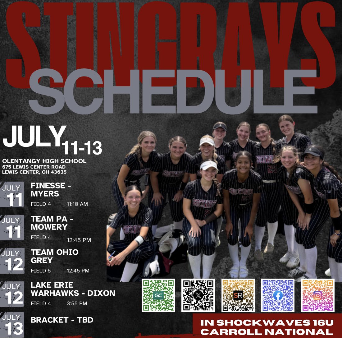 SW16uCarroll's tweet image. We’re an exciting, young team to keep your eye on! Can’t wait for this weekend in Columbus, OH at the @OHStingraysShow with these ballers! Coaches, this group is full of driven, motivated and talented young ladies who are chasing their goals and putting in the work to get there.…