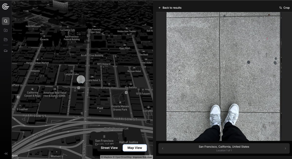 heinenbros's tweet image. Mind blowing that GeoSpy 2.0 knows what San Fransisco Sidewalk looks like. AI can now locate a photo of your shoes. Curios how well this works in other cities.
