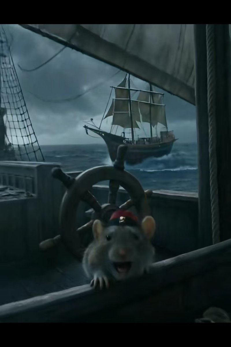 wenka666's tweet image. 鼠鼠我呀，遭遇海難了！#Picwiz #AI #p图 #鼠鼠