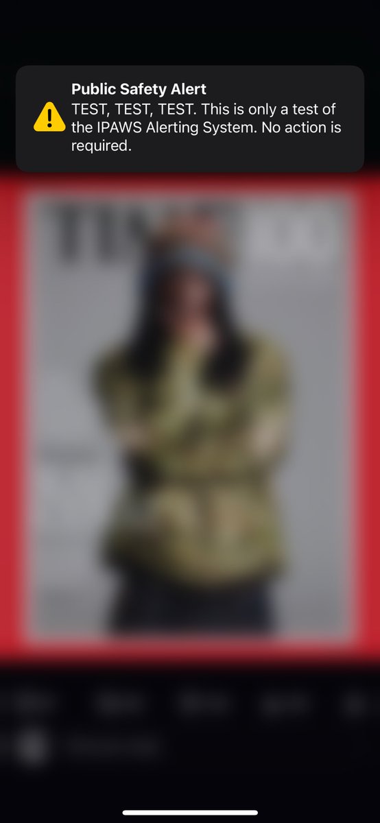 ElicitAbandz's tweet image. Anyone else get an IPAWS #IPAWS Test alert just now? #EAS