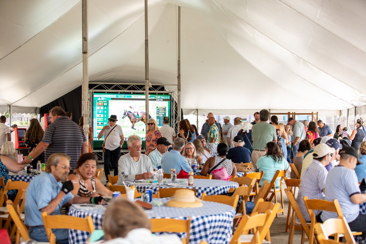 KYDownsRacing's tweet image. Tickets are on sale now for reserved seating at the 2025 Kentucky Downs meet! Enjoy an elevated experience at one of America's most unique race meets 🏇
Get your tickets here 👉 tinyurl.com/y3pm6kan
#KyDowns