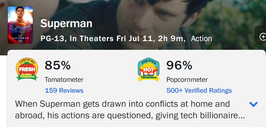 MovieManKev's tweet photo. @DiscussingFilm @14_kaiju the DCU KEEPS winning!! https://t.co/MPb5qYQlCe