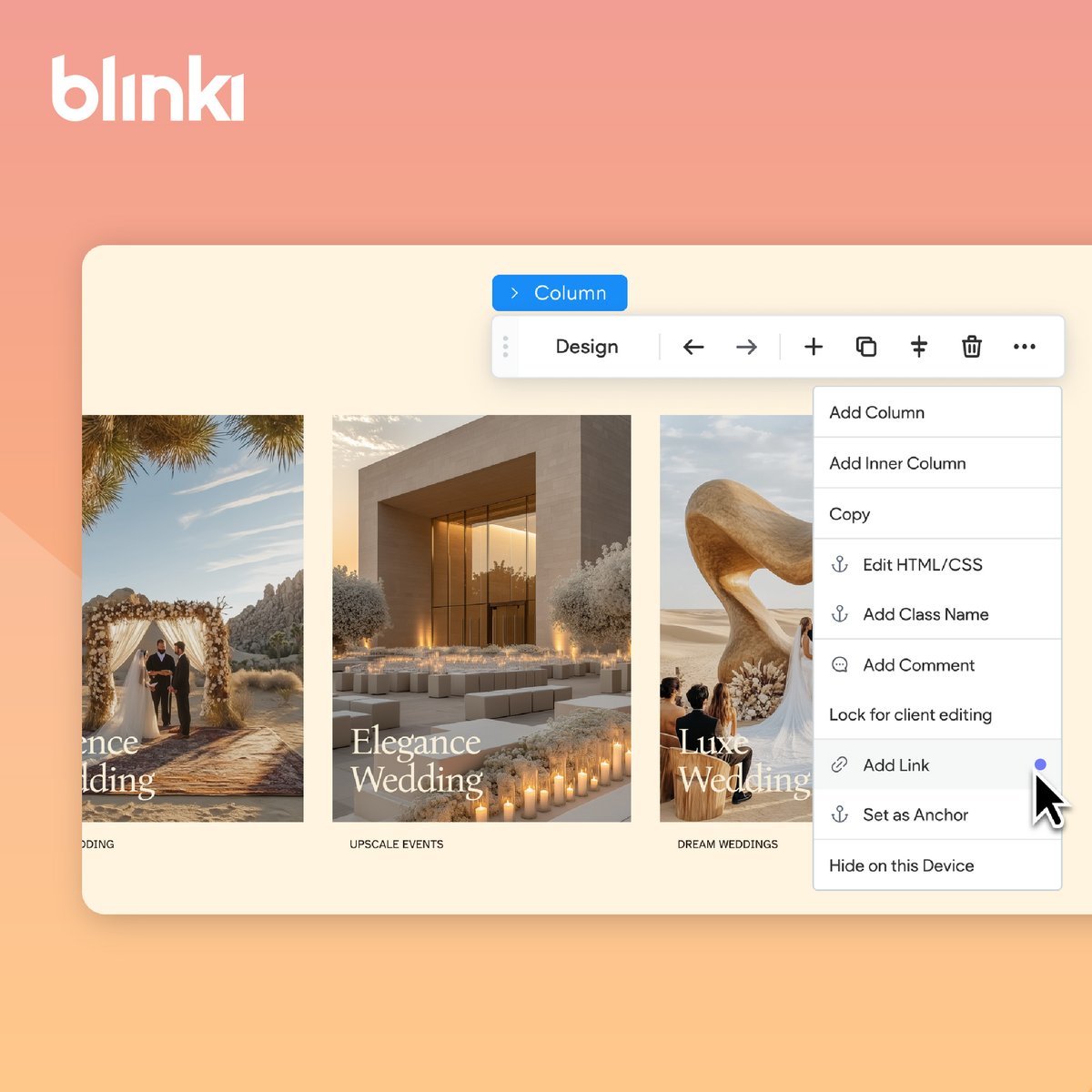 joinblinki's tweet photo. More Design, Customisation, and Conversion Power.
.
Join Blinki: https://t.co/2RvnxrDUQo 
#joinblinki #blinki #WebDesign #websitebuilder #UEFA #NFFC #Horner #NoToMadueke #Sunderland #Macron #Lyon #PMQs https://t.co/QNevJ9CUot