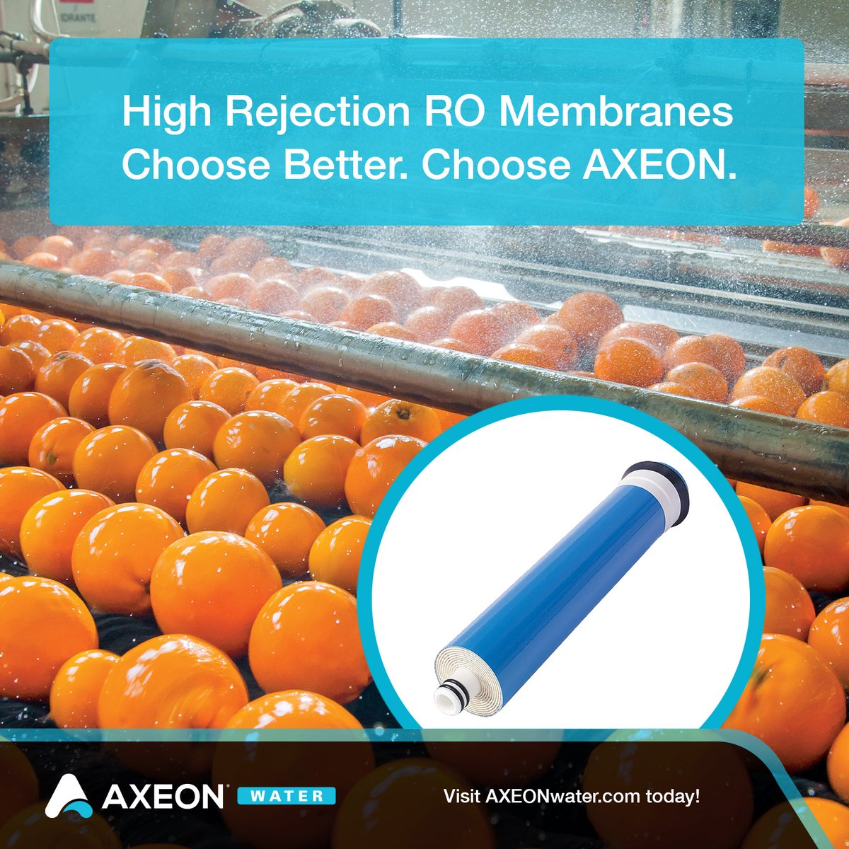 AXEONWATER's tweet photo. NSF 61 listed, AXEON E-Series RO Membranes are built for performance and longevity. https://t.co/C3YJWbrgDK

✅ Shipped dry for *indefinite shelf life*
✅ Built with Cross-Link Layering Technology

Choose better protection. Choose better performance. Choose AXEON. https://t.co/lgLZwd1zha