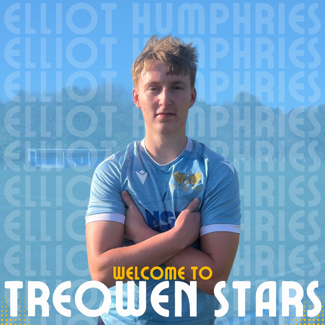 ✍🏼 Humphries is a Star 💫 

We’re delighted to welcome young midfielder Elliot Humphries to Treowen Stars!

Formerly of <a href="/CantonFballClub/">Canton Football Club</a> and Cardiff Met. 

He’s impressed so far and we believe this is the perfect club for the next step in his development. 

#Viva ✨