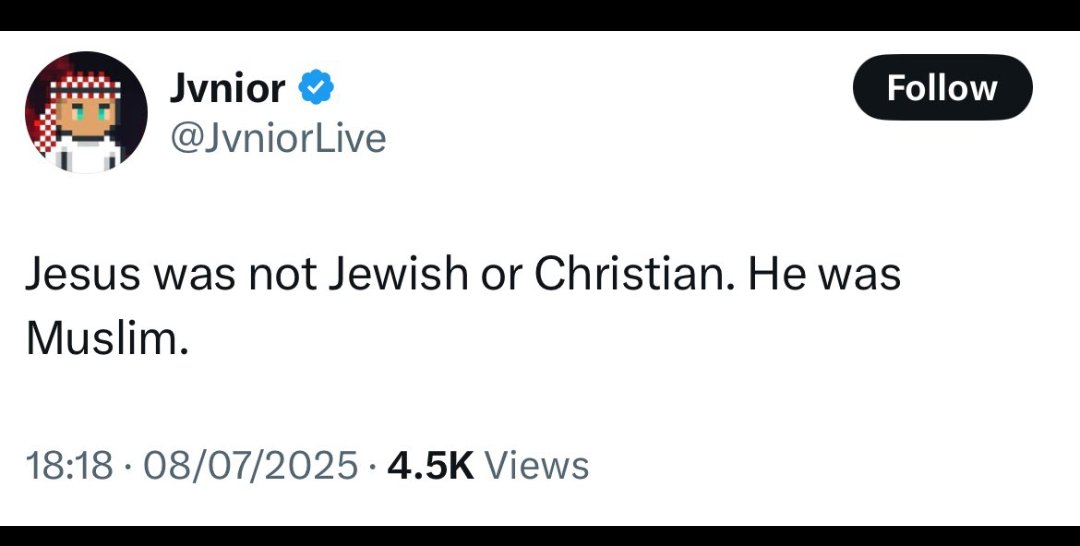 Unknown_Uyva's tweet photo. Seems like marrying a sister has really affected this guy his iq seems to be lower than donkey ...

@jvnior https://t.co/Jt4Gb9y5PD