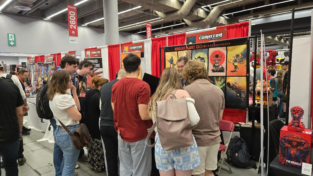 Montreal's Comiccon 2025 was a blast :) @Mtlcomiccon 