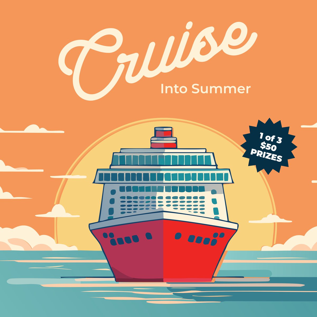 Cruise into Summer with a challenge this July and August that rewards your green commute! Log your green trips for a chance to win one of three $50 City Experience gift cards! Link in Bio/About! #CruiseIntoSummer #GreenCommuteChallenge  #SustainableTravel #BikeWalkRide