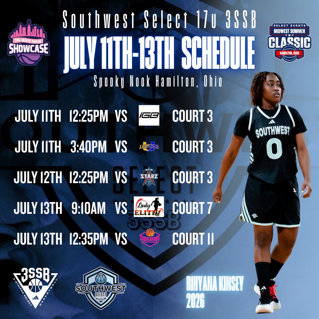 Rihyana Kinsey (@rihkinsey) on Twitter photo We are back in action this weekend. Come check us out in Hamilton, Ohio!! <a href="/Khensle/">CoachKT</a> <a href="/SW_Select3SSB/">SWSelect3SSB</a> <a href="/bballjkey/">Jason Key</a> <a href="/Coach_MarcWill/">Coach Marcus</a> We are back in action this weekend. Come check us out in Hamilton, Ohio!! <a href="/Khensle/">CoachKT</a> <a href="/SW_Select3SSB/">SWSelect3SSB</a> <a href="/bballjkey/">Jason Key</a> <a href="/Coach_MarcWill/">Coach Marcus</a>
