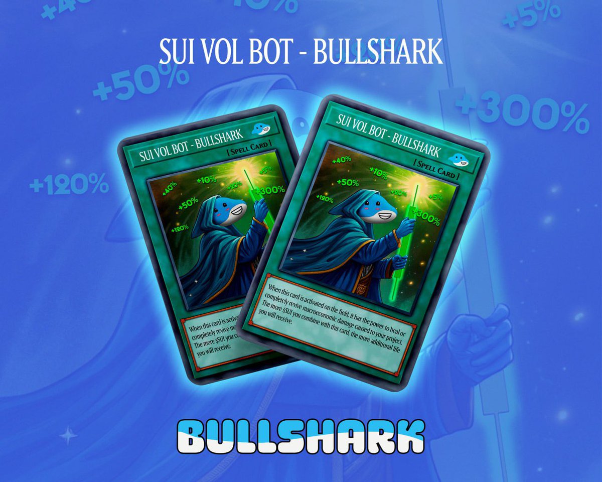 Bullsharkbot's tweet image. Projects sink or swim on volume —
and the BullShark Volume Bot makes sure you’re riding waves, not stuck in still water 🌊📊

🚀 BullShark Volume Bot was the first on $SUI
🔧 Optimized to simulate healthy trading activity
🔍 Used by top memecoins to stand out on dexs
💡 Because…