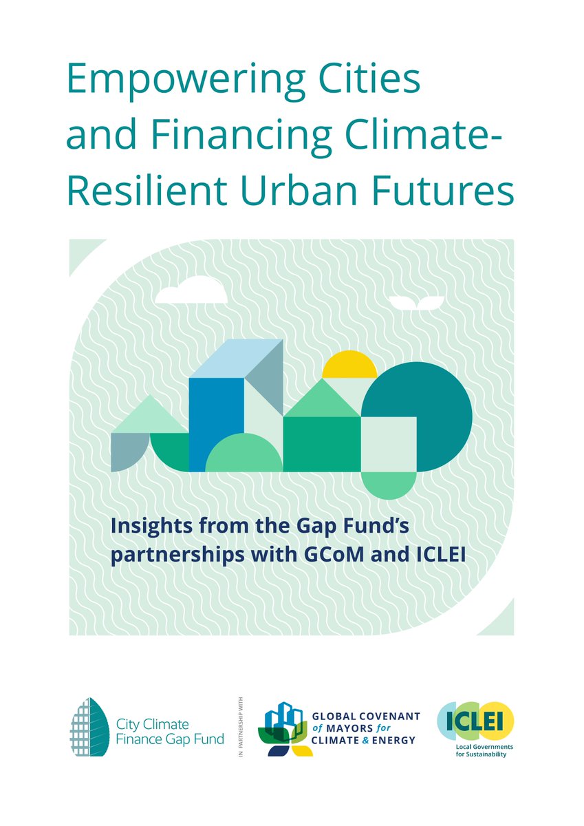 Mayors4Climate's tweet image. 🆕Just launched at the Chefchaouen Forum: "Empowering Cities & Financing Climate‑Resilient Urban Futures"
This report reveals how cities can benefit from early-stage technical assistance to advance from climate ambitions into implementing opportunities:
👉tinyurl.com/34c54rc8