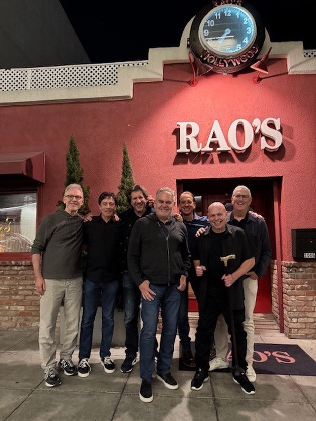 Here with some of My best friends and brothers from the early days of MTV @dherzog @rkrim @andyschuon @thattoffler @thebdiamondagent @galley101 @michaelbloom_