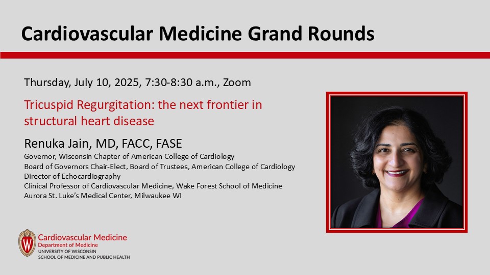 UW-Madison Division of Cardiovascular Medicine tweet media