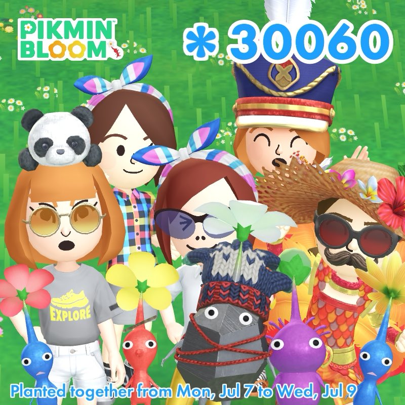 #DailyPikminBloom we did it again