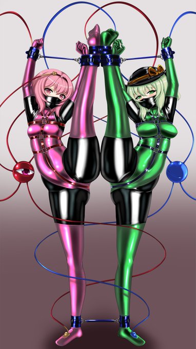 ぴっちり二人組!
一人よりお得なぴっちり🖤🖤 