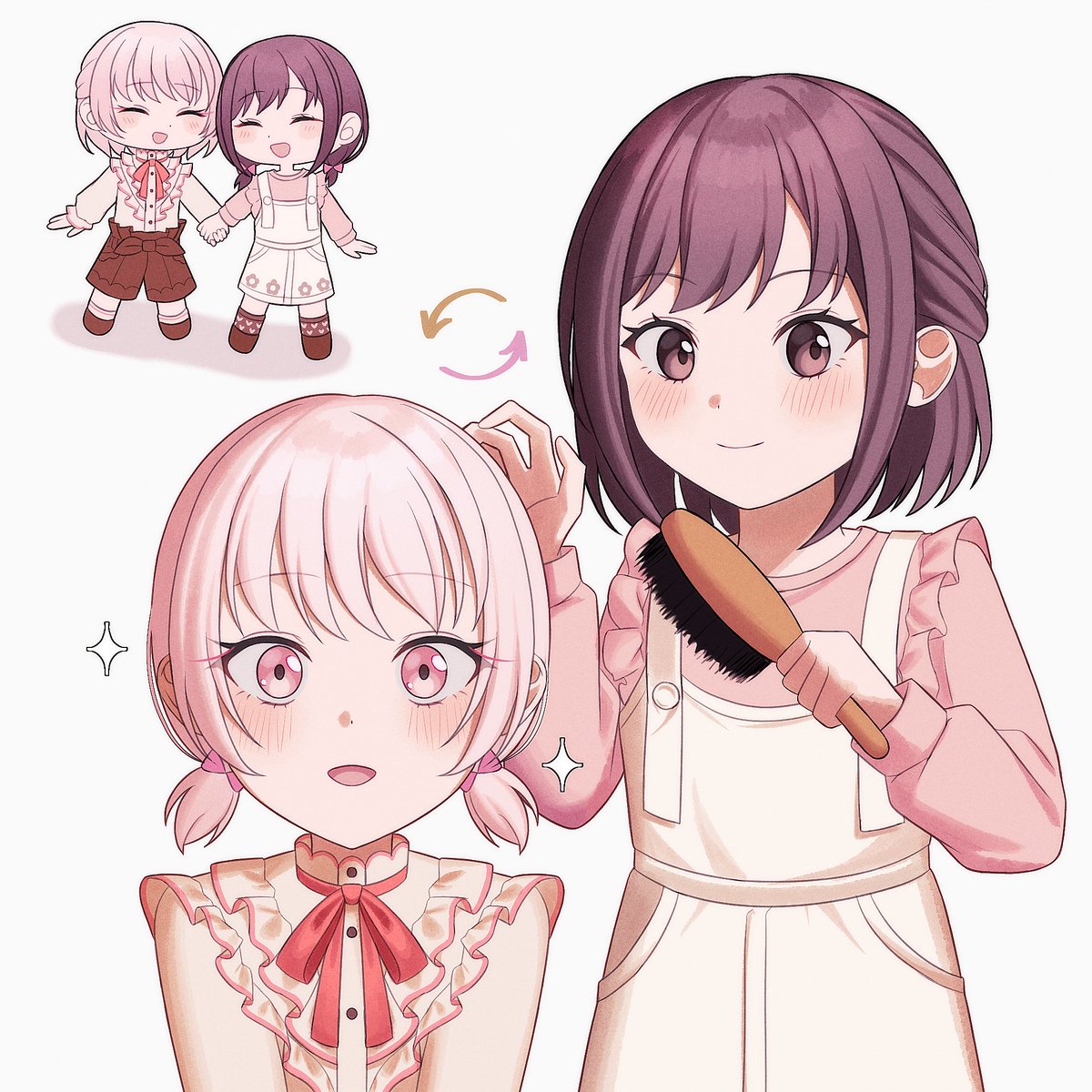 mt_620's tweet image. 幼少期みずえなif