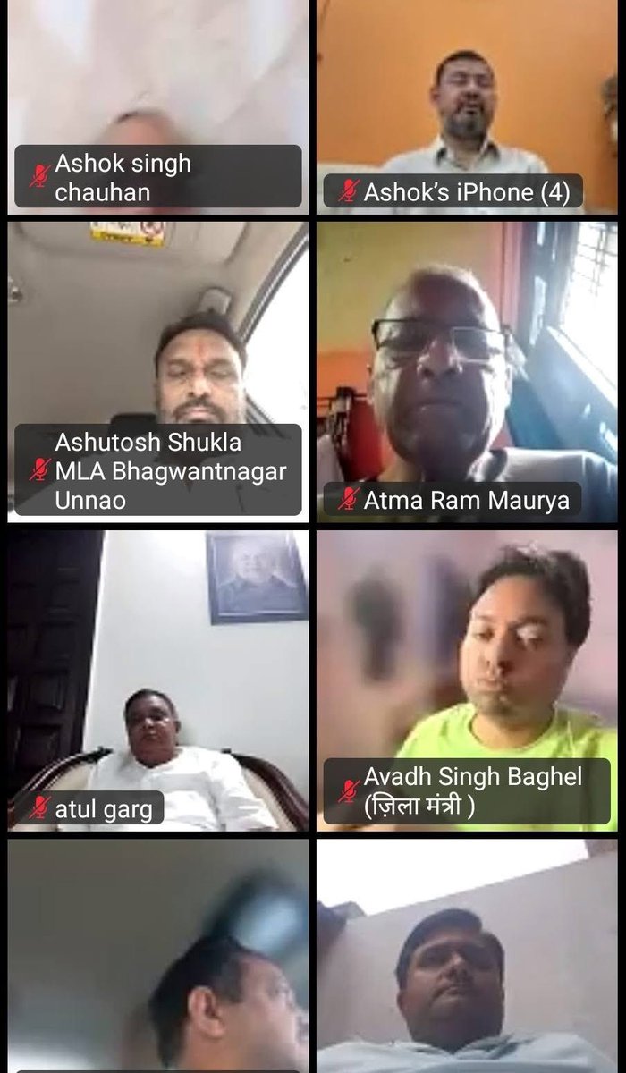 Satendra Shishodia (मोदी का परिवार) (@satendraupbjp) on Twitter photo आज गुरु पर्व अभियान के संबंध में आयोजित वर्चुअल प्रदेश बैठक में मा० प्रदेश अध्यक्ष श्री <a href="/Bhupendraupbjp/">Bhupendra Singh Chaudhary</a> जी का मार्गदर्शन प्राप्त हुआ।
बैठक में मा. सांसद, मा. विधायक, मा. सदस्य विधान परिषद, प्रदेश पदाधिकारी, क्षेत्रीय प्रभारी , जिलाध्यक्ष , ज़िला प्रभारी , महापौर उपस्थित रहे। आज गुरु पर्व अभियान के संबंध में आयोजित वर्चुअल प्रदेश बैठक में मा० प्रदेश अध्यक्ष श्री <a href="/Bhupendraupbjp/">Bhupendra Singh Chaudhary</a> जी का मार्गदर्शन प्राप्त हुआ।
बैठक में मा. सांसद, मा. विधायक, मा. सदस्य विधान परिषद, प्रदेश पदाधिकारी, क्षेत्रीय प्रभारी , जिलाध्यक्ष , ज़िला प्रभारी , महापौर उपस्थित रहे।