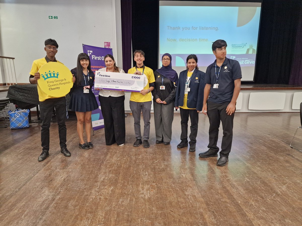 Prabjit Gurm (@prabjitkg) on Twitter photo It was really nice to be a judge at Beal High School on behalf of <a href="/FirstGiveUK/">First Give</a>. The students did a great presentation for their chosen charities. Everyone was a winner. Well done to the team who presentation got the £1000 donation going to King George & Queens Hospital Charity It was really nice to be a judge at Beal High School on behalf of <a href="/FirstGiveUK/">First Give</a>. The students did a great presentation for their chosen charities. Everyone was a winner. Well done to the team who presentation got the £1000 donation going to King George & Queens Hospital Charity
